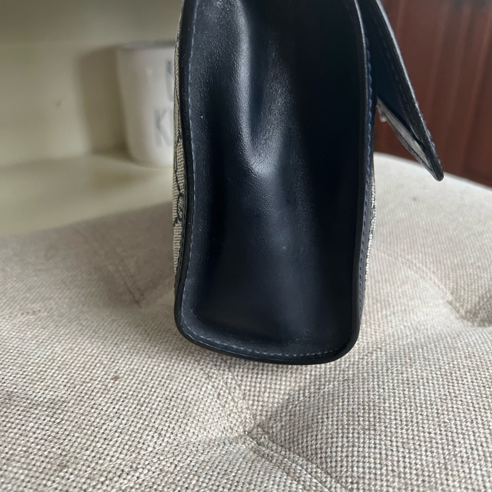 Gucci canvas sherry line navy clutch - Picture 11 of 16